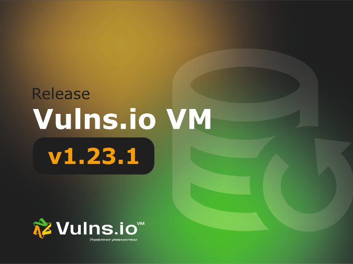 Вышла новая версия системы Vulns.io Enterprise VM 1.23.1